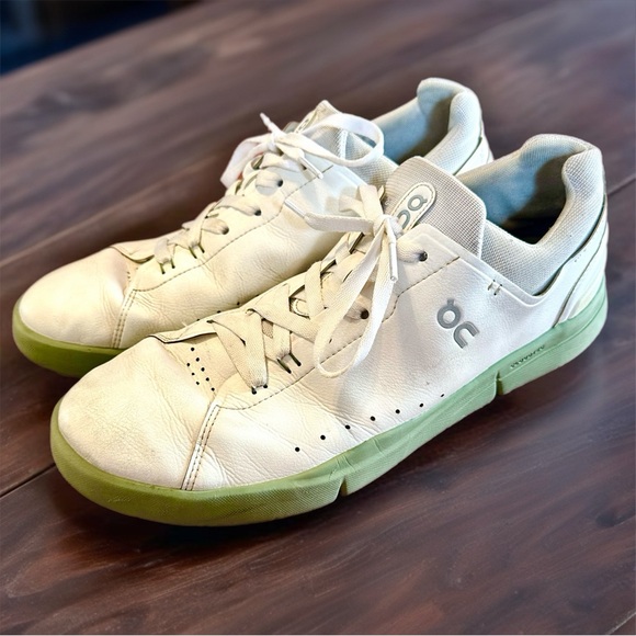 Men's sneakers On Running The Roger Advantage White/Reseda 48.98963 M Size 10.5 - Picture 2 of 7